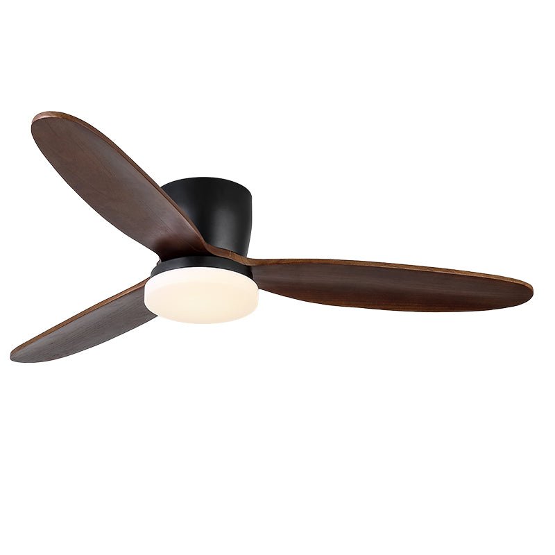 Ventilador de techo con luz Veladia en un dormitorio sereno – imagen 4