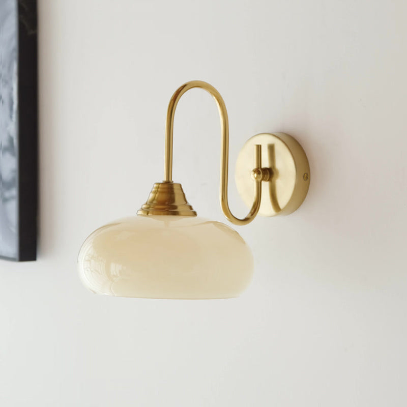 Aplique de pared de cristal Pomela en un dormitorio acogedor – imagen 27