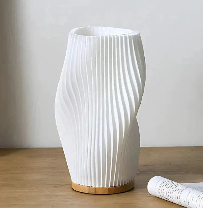 LuzOndina - Lámpara de Diseño Ondulado y Luz Regulable