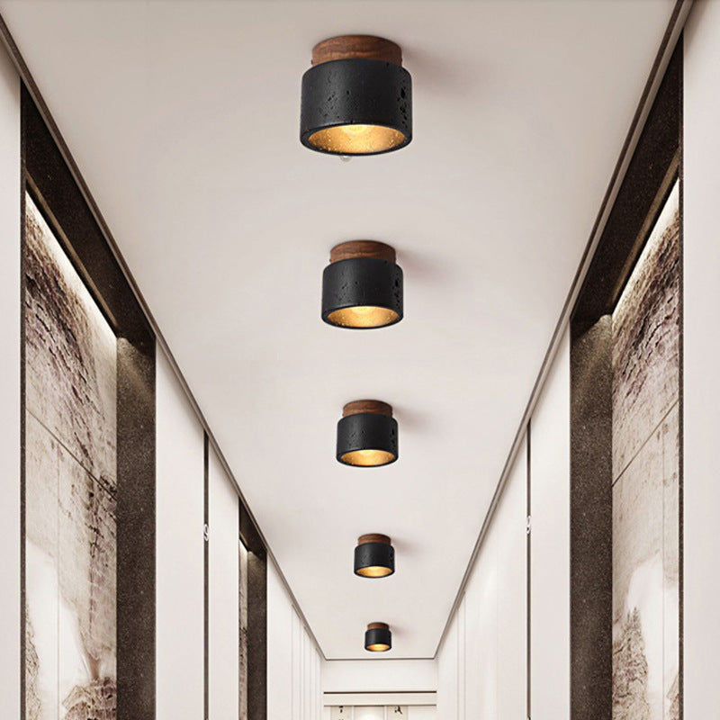 BrisaTravertino - Lámpara de Techo LED Elegante y Moderna