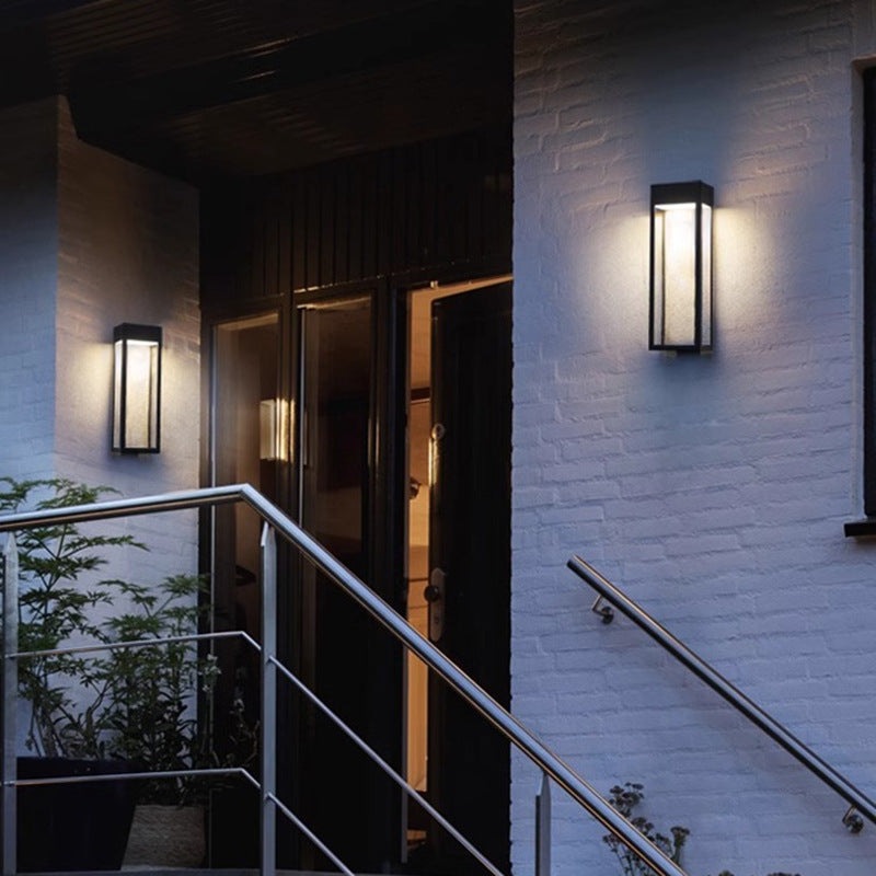 SolarVía - Lámpara Solar de Pared para Exteriores IP65