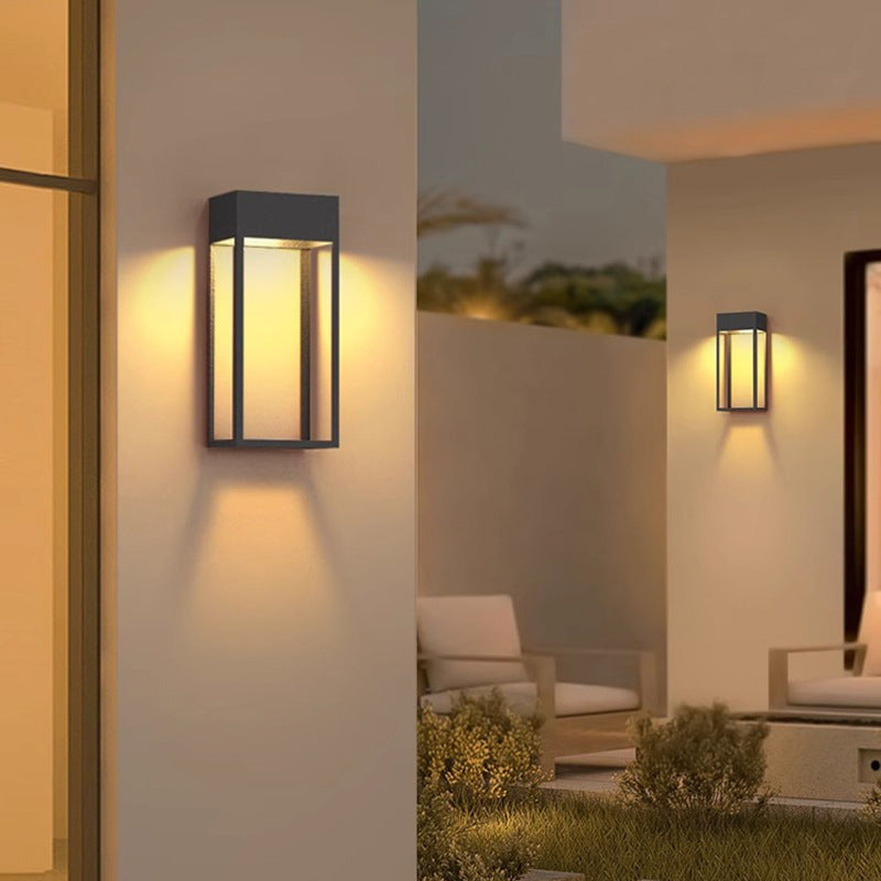SolarVía - Lámpara Solar de Pared para Exteriores IP65