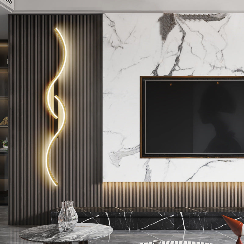 Lorena - Lámpara de Pared LED Minimalista de Hierro - Diseño Moderno y Elegante