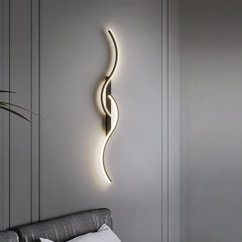 Lorena - Lámpara de Pared LED Minimalista de Hierro - Diseño Moderno y Elegante