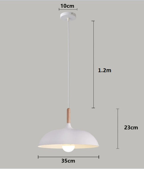 RobleLuz - Lámpara de Techo de Madera Natural Escandinava Astroclaro