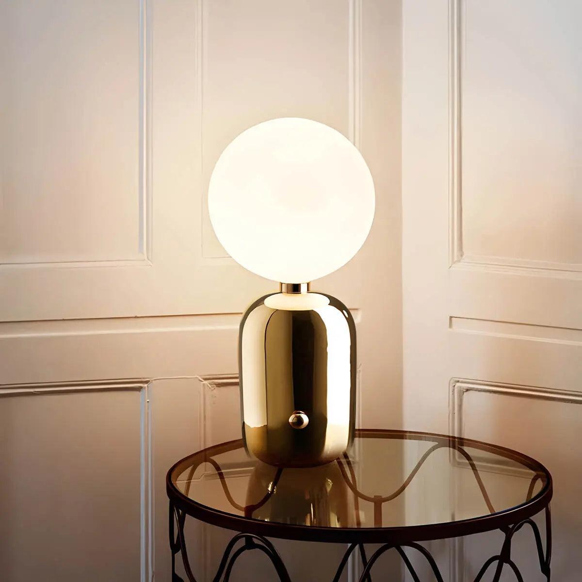 Luzario - Lámpara de Mesa Moderna con Diseño Elegante