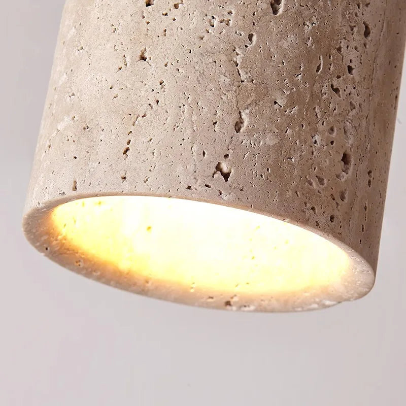 BrisaTravertino - Lámpara de Techo LED Elegante y Moderna