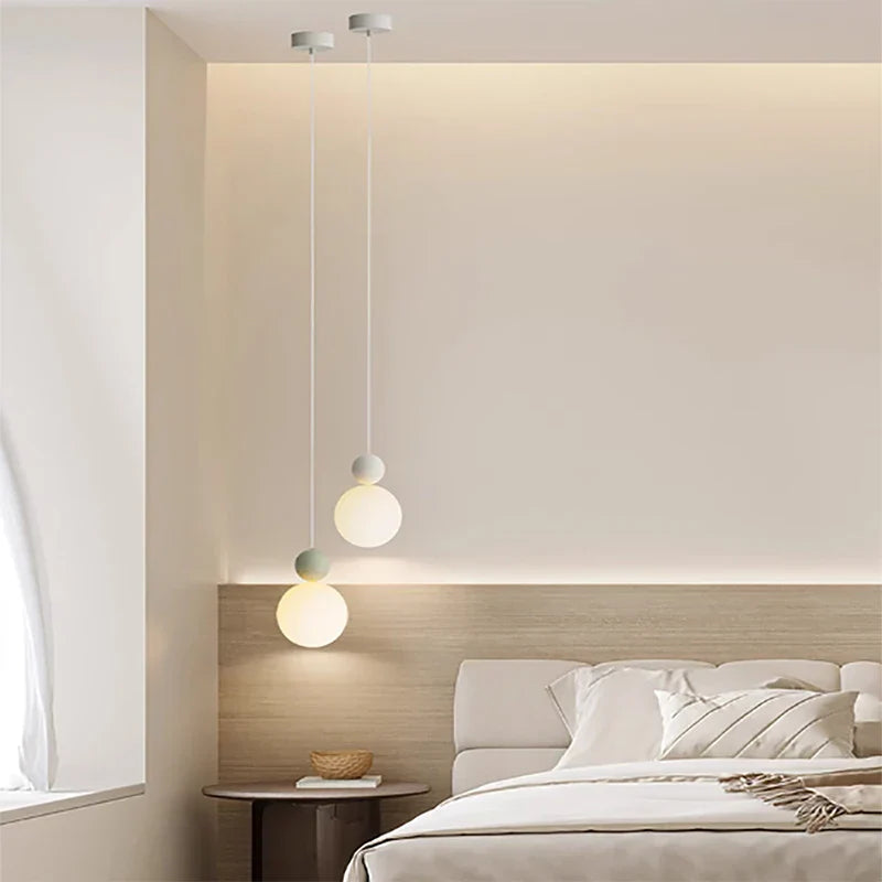 BrillaNórdica - Lámpara Colgante LED Escandinava Elegante