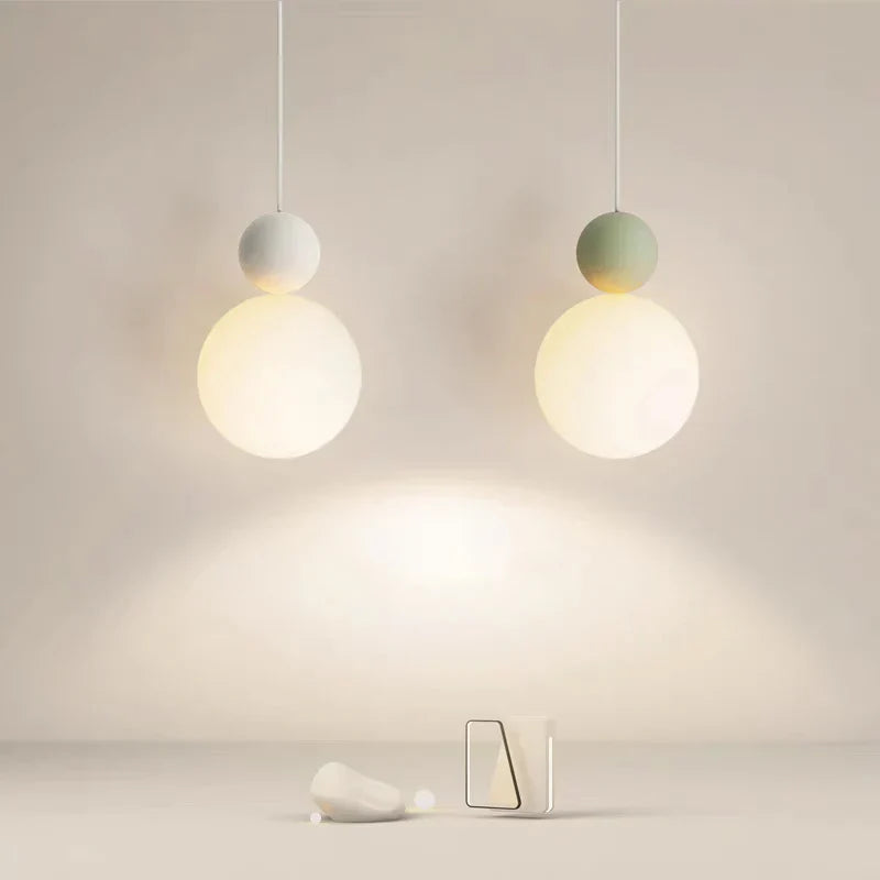 BrillaNórdica - Lámpara Colgante LED Escandinava Elegante