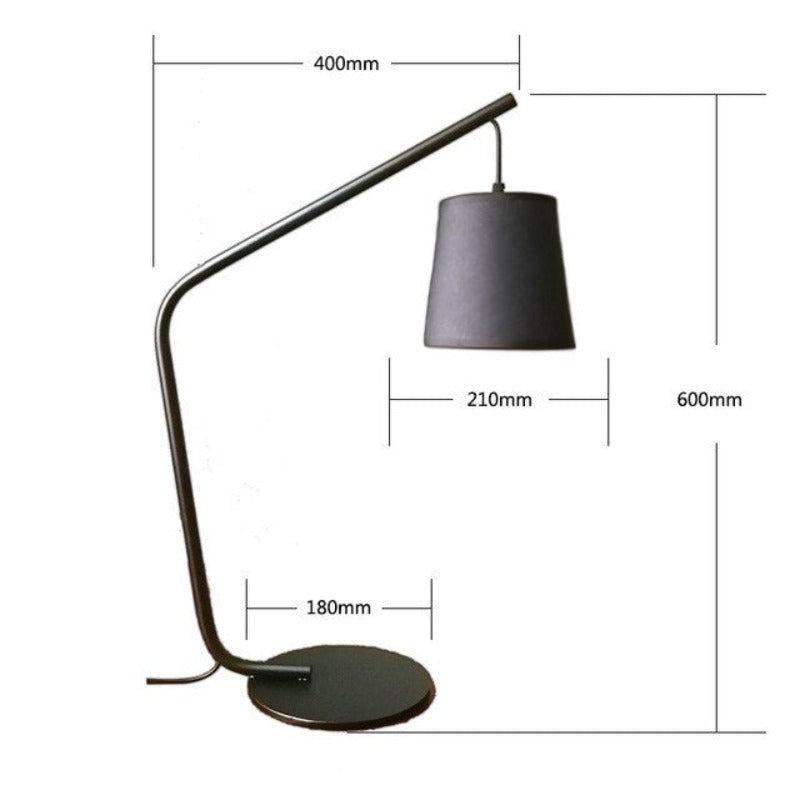 Lámpara de pie arco Sedal – versión de mesa medidas 40 x 60 cm