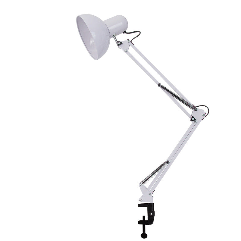 Flexora - Lámpara de Escritorio Articulada con Pinza de Metal