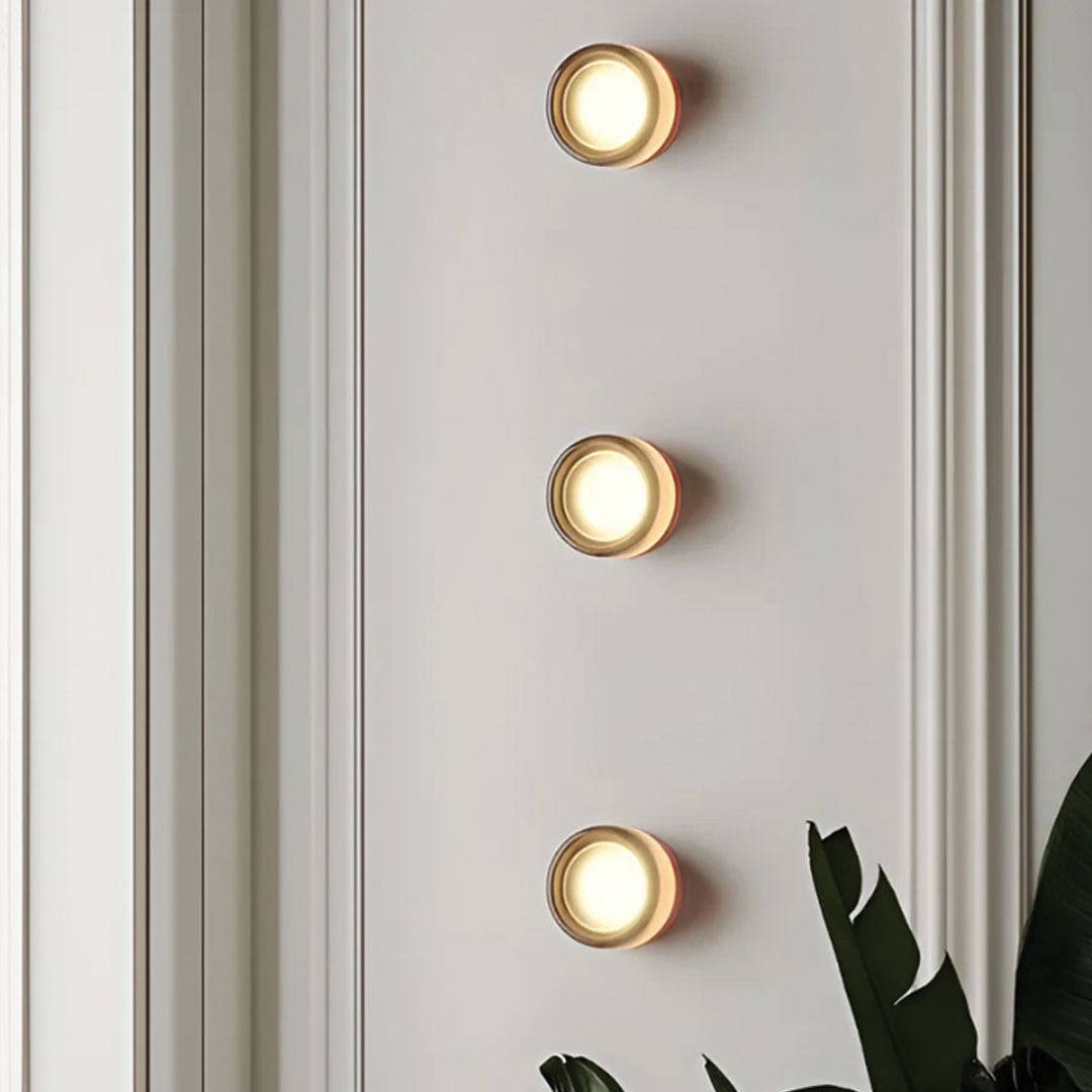Solaria – Lámpara de Pared Hoyuelos Elegante