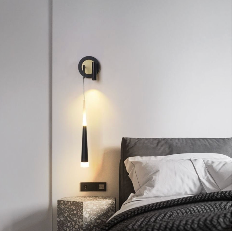 Zivaro - Lámpara de Pared Moderna con Diseño Escandinavo y Luz LED Regulable - Apliques de Pared Elegantes y Funcionales