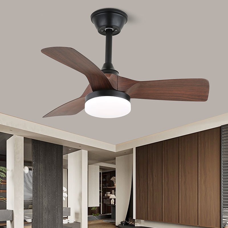 Ventilador de techo con luz Ilenza en un dormitorio acogedor – imagen 14