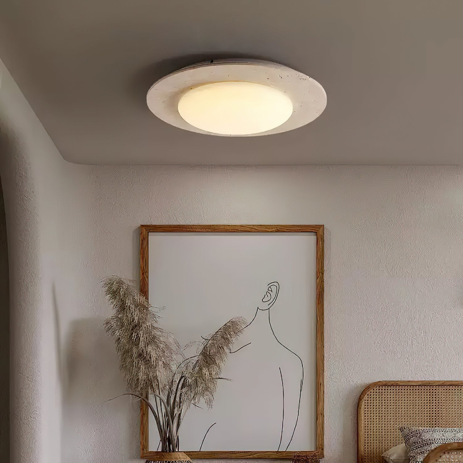 Luminara - Lámpara de Techo Escandinava con Estilo Natural