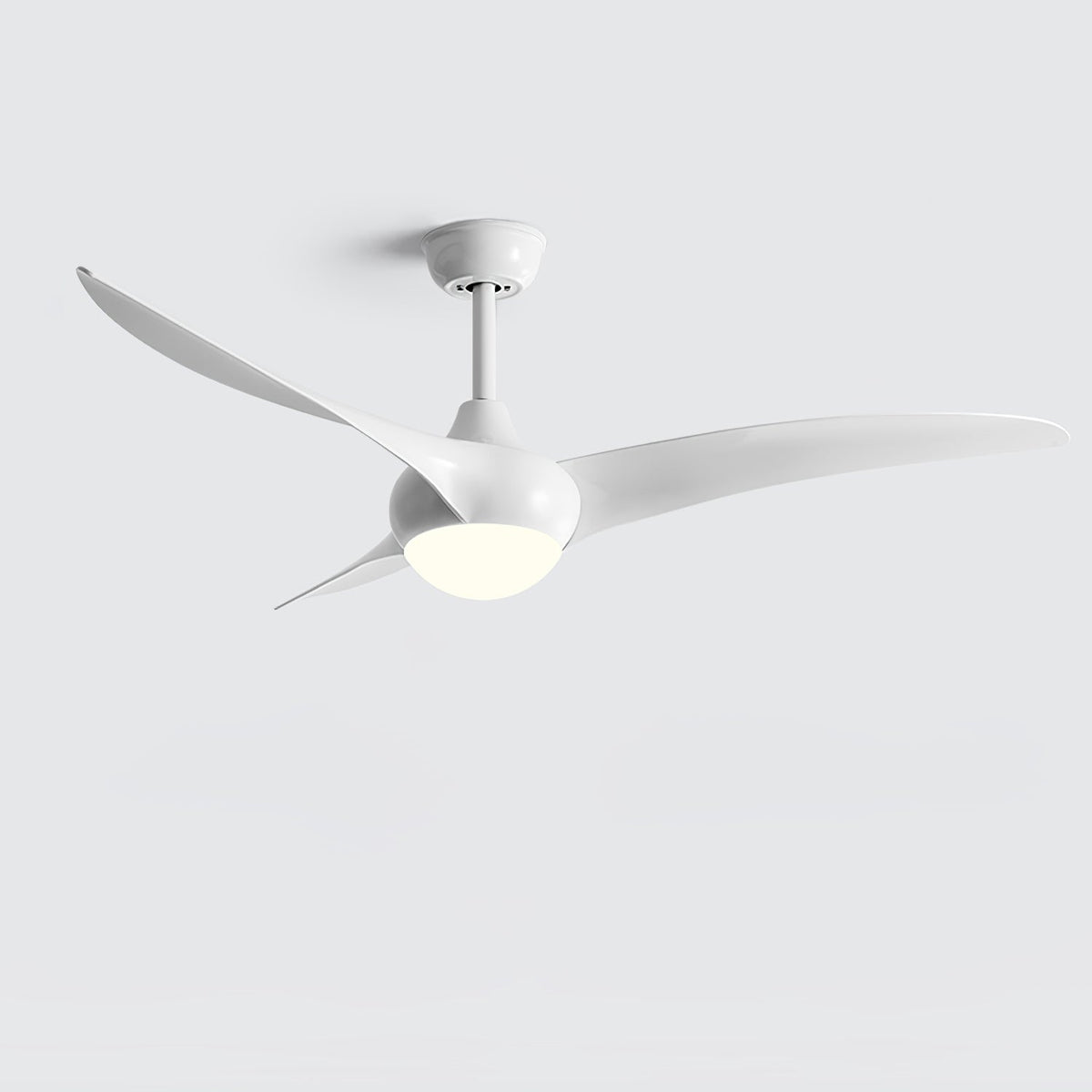 Ventilador de techo con luz Casela en un salón de estilo rústico – imagen 30