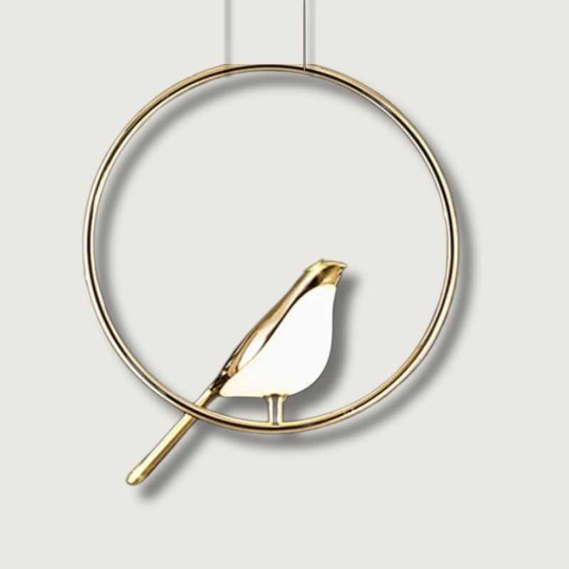 Avesa - Lámpara Colgante Artística con Diseño de Aves y LED