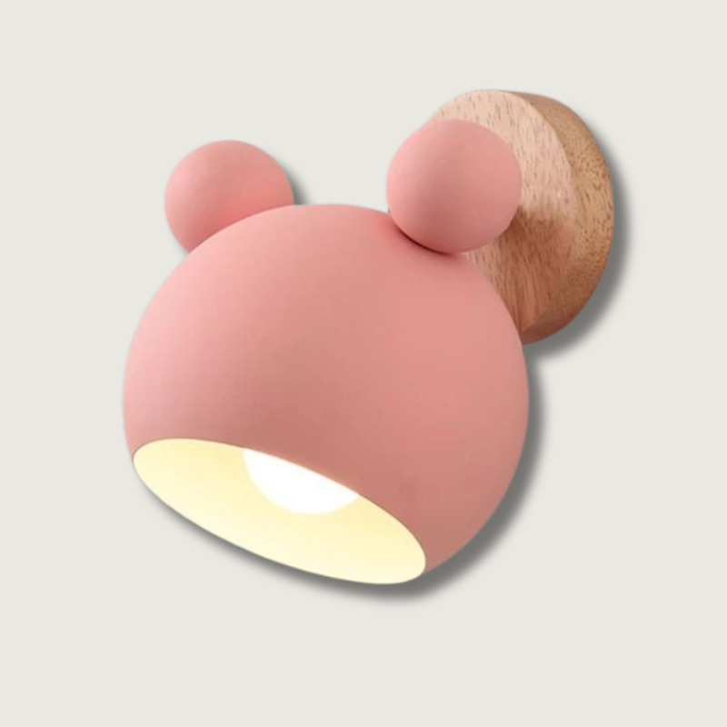 LuzZorro - Lámpara de Pared LED con Forma de Ratón