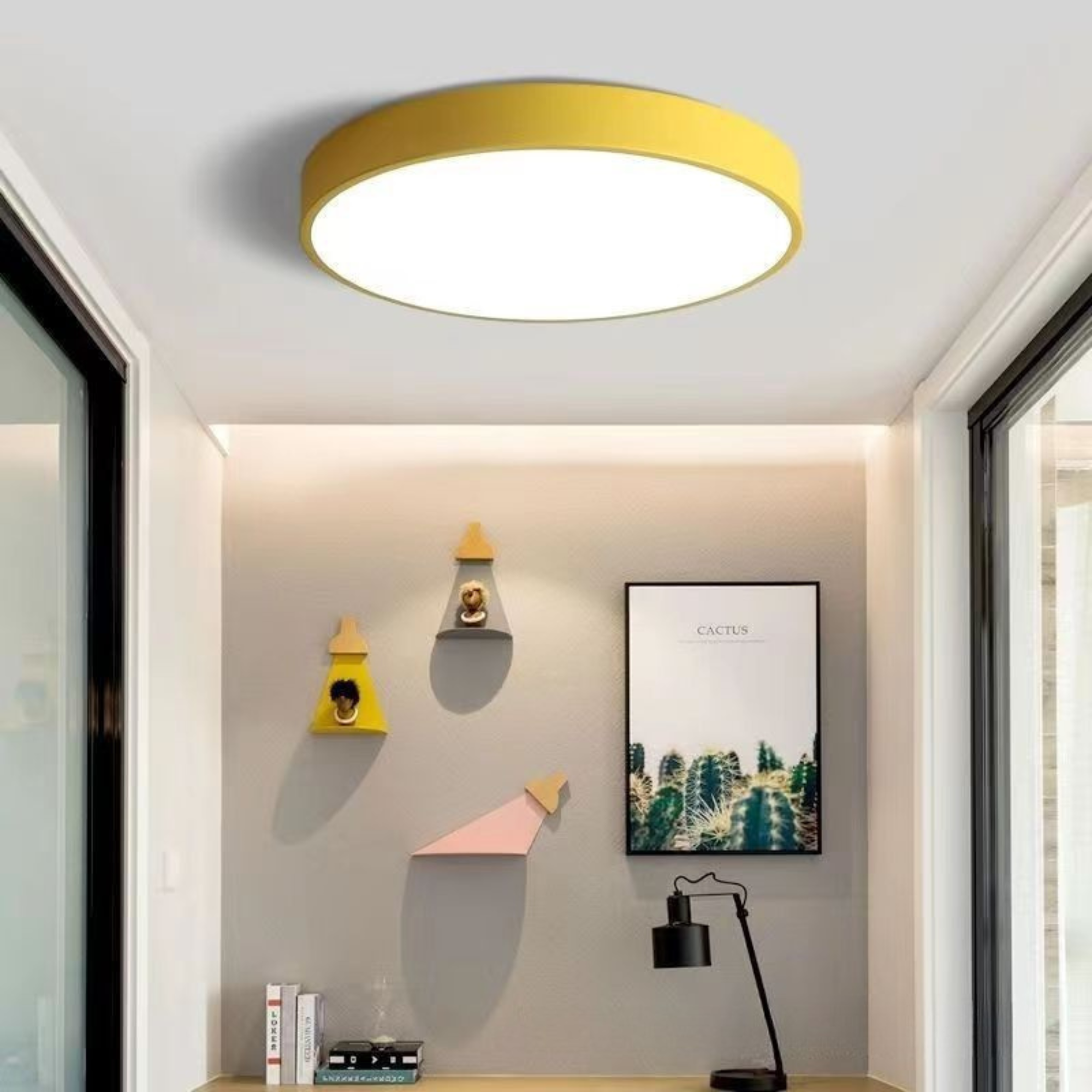 BrisaNórdica – Lámpara de Techo LED Escandinava Moderna