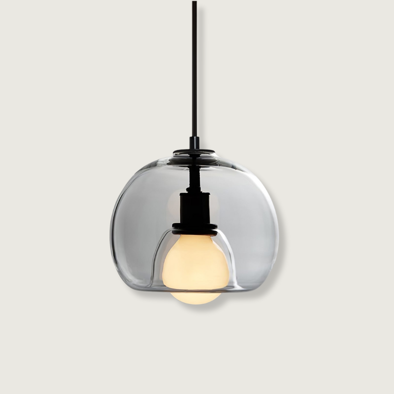 EternaLuz - Lámpara Colgante Moderna y Elegante con Vidrio