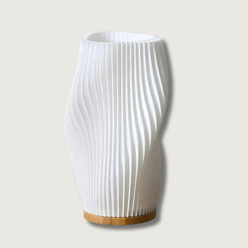 LuzOndina - Lámpara de Diseño Ondulado y Luz Regulable