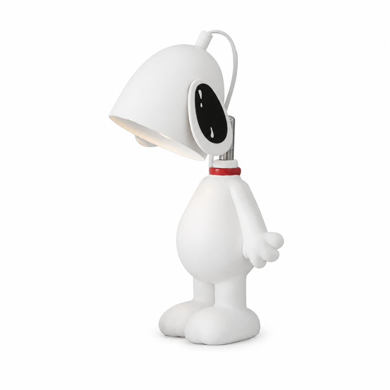 Zalvo - Lámpara Decorativa Calentadora de Cera Snoopy - Diseño Único en Resina y Metal - Luz Suave para Aromaterapia - Uso Interior