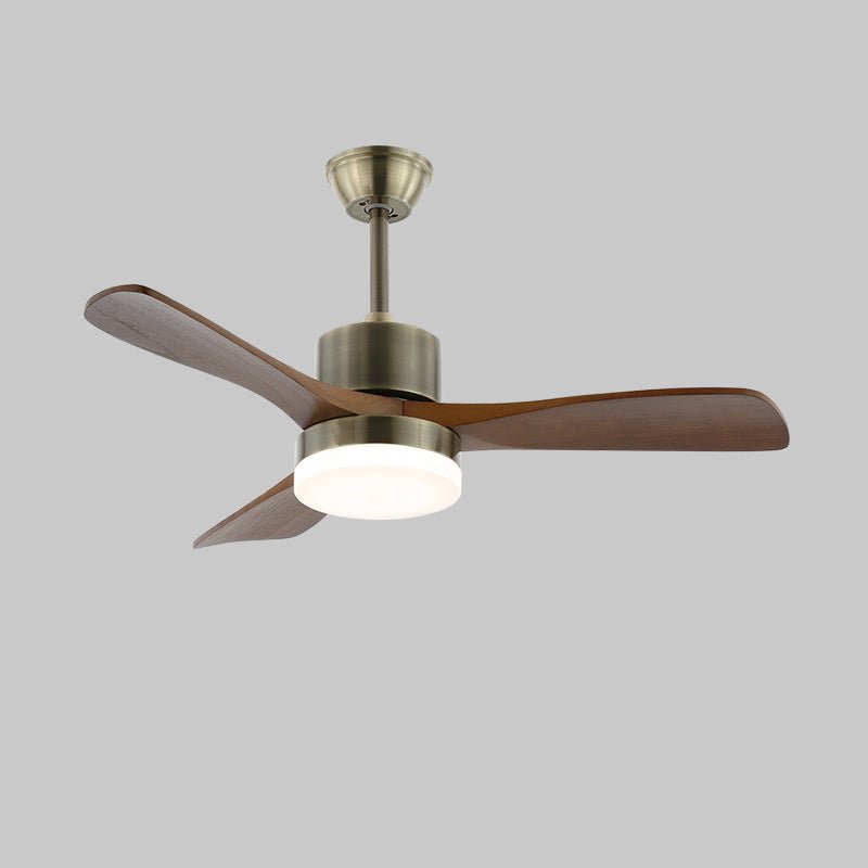 Ventilador de techo con luz Brisel en un salón acogedor – imagen 21
