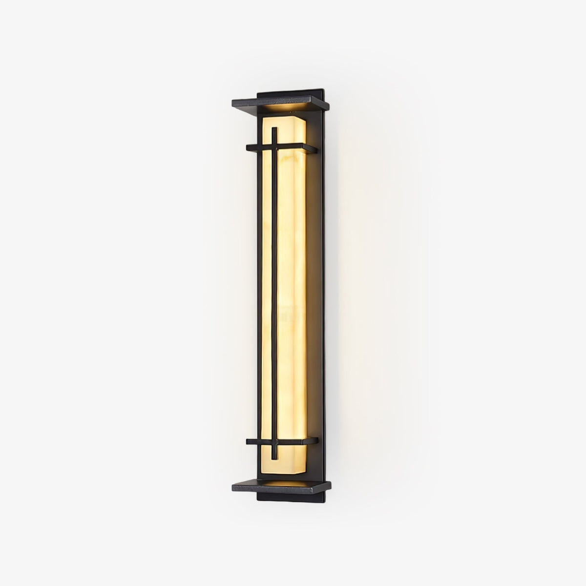 Aplique de pared exterior LED Xalba con efecto alabastro – vista principal