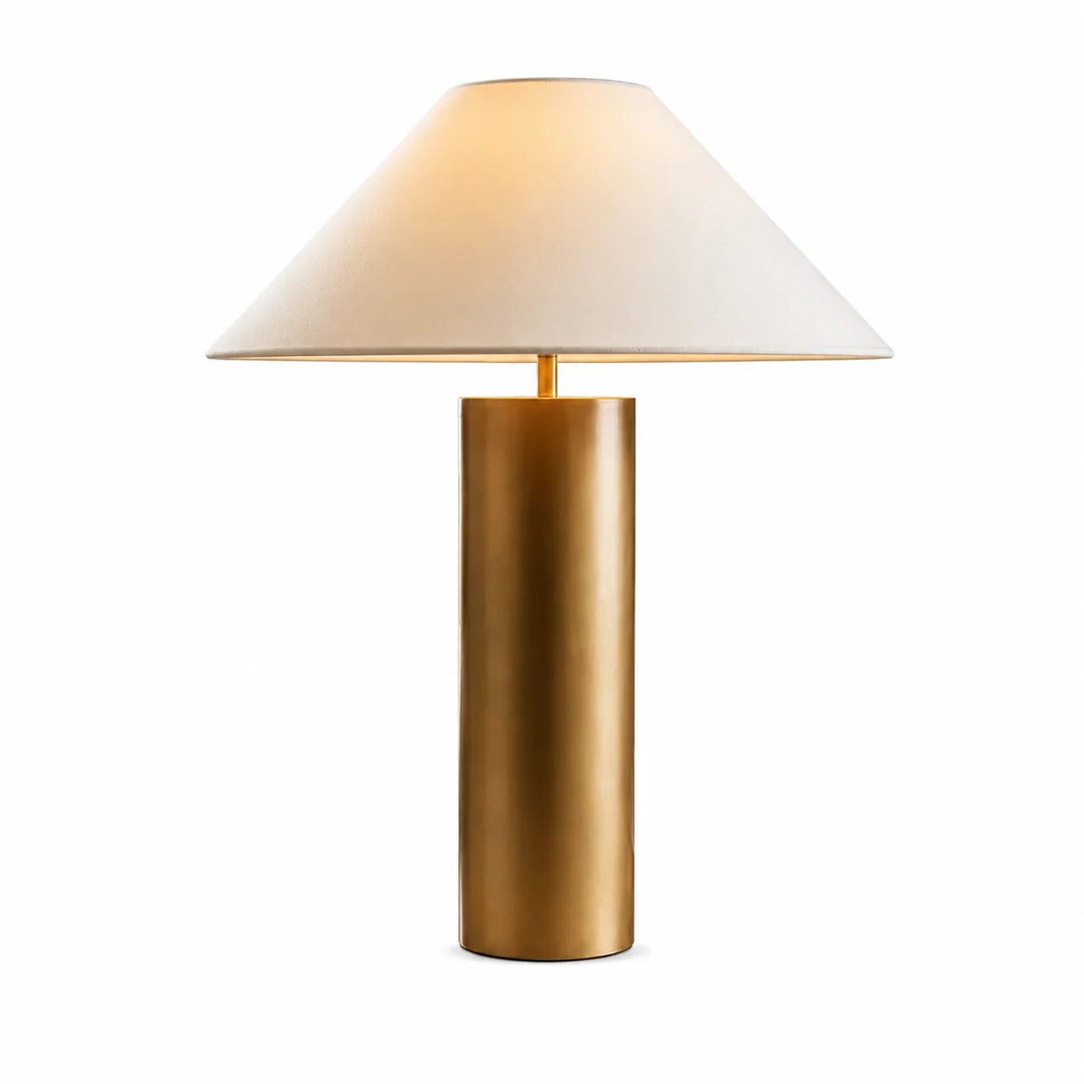 Lámpara de mesa dorada Dorasol – vista principal