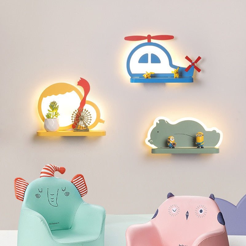LumiFiesta - Lámparas Infantiles LED en Diseños Divertidos