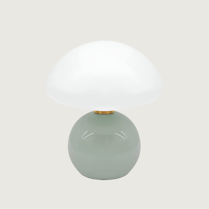 LunaCrema - Lámpara de Mesa Moderna Iluminación Cálida y Estilo