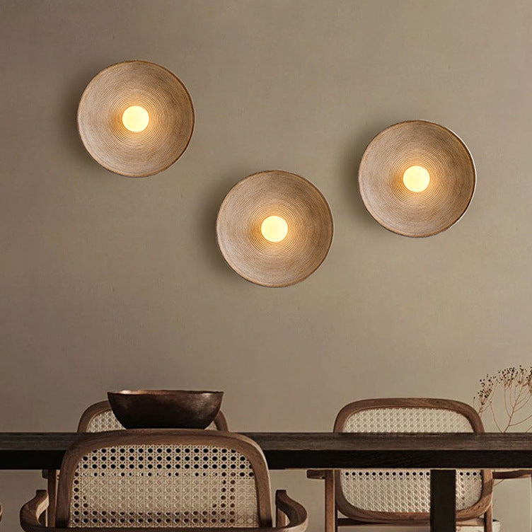 Aplique de pared estilo japonés Cedrina – vista principal