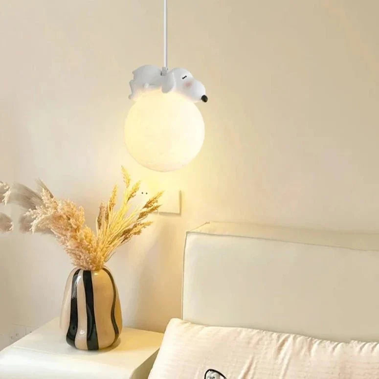 LuzLunita - Lámpara Colgante Infantil con Animales Adorables