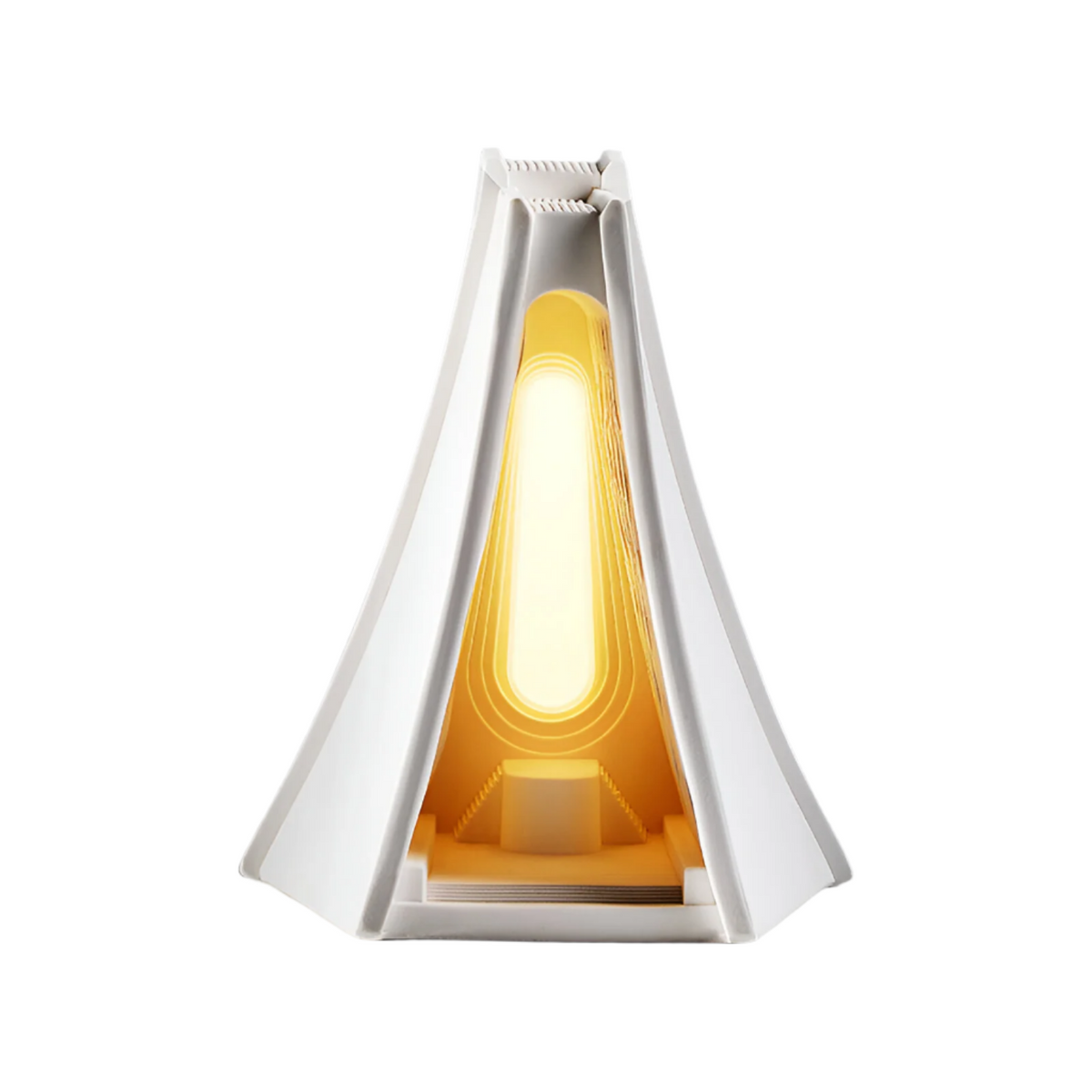 Lámpara de mesa LED de yeso Gesela – vista principal