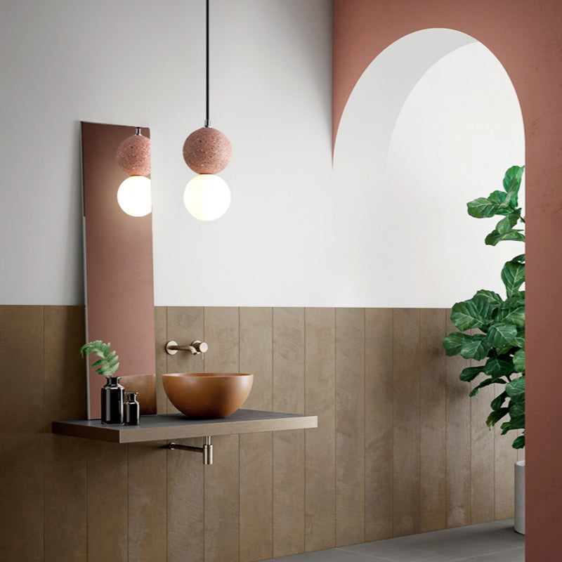 LuzÉbano - Lámpara Colgante de Vidrio Elegante y Moderna