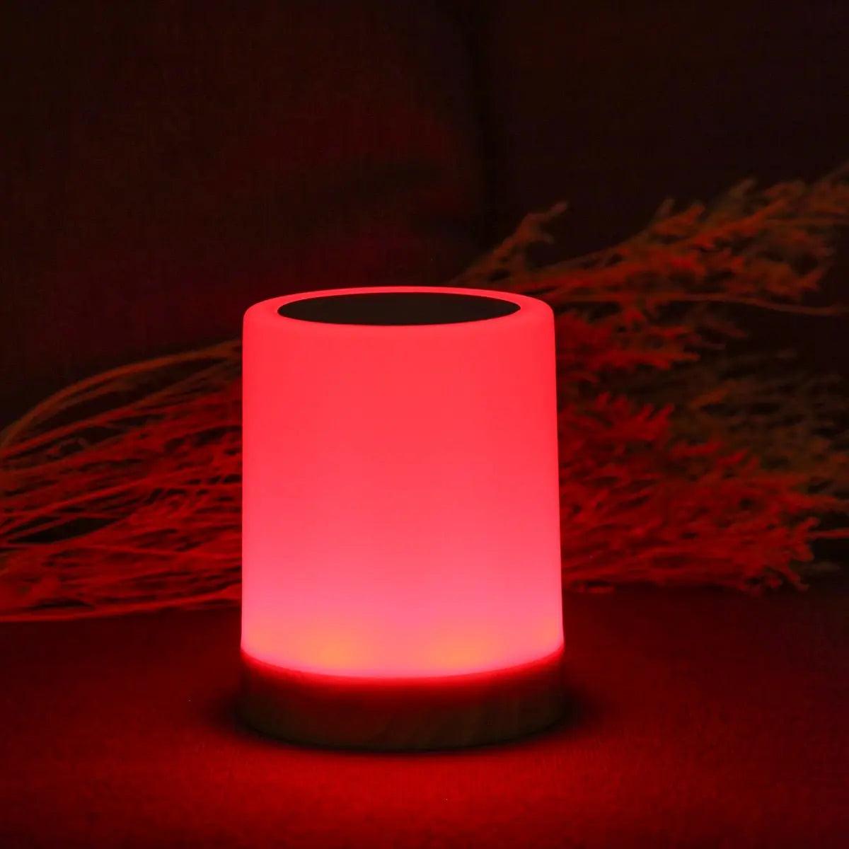 LumiToque - Lámpara LED Portátil con Control Táctil Multicolor Astroclaro