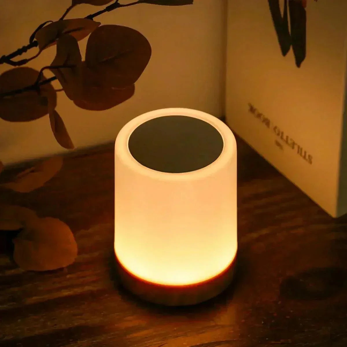 LumiToque - Lámpara LED Portátil con Control Táctil Multicolor Astroclaro