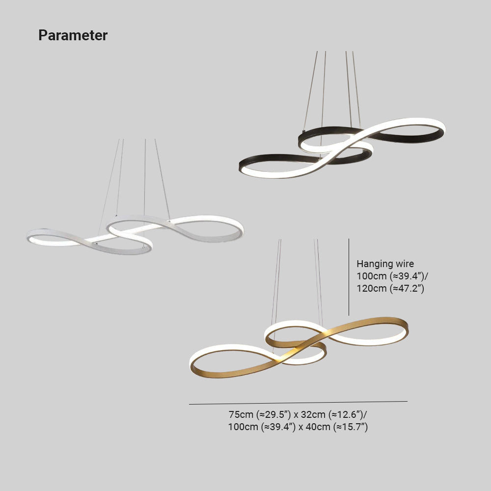 Lámpara colgante LED lineal Sonela sobre una mesa de comedor – imagen 4