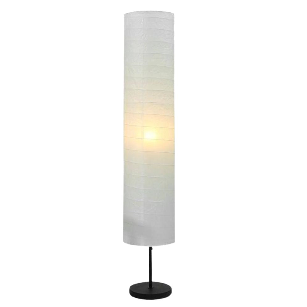 Lámpara de pie columna de papel de arroz Suavela – vista principal