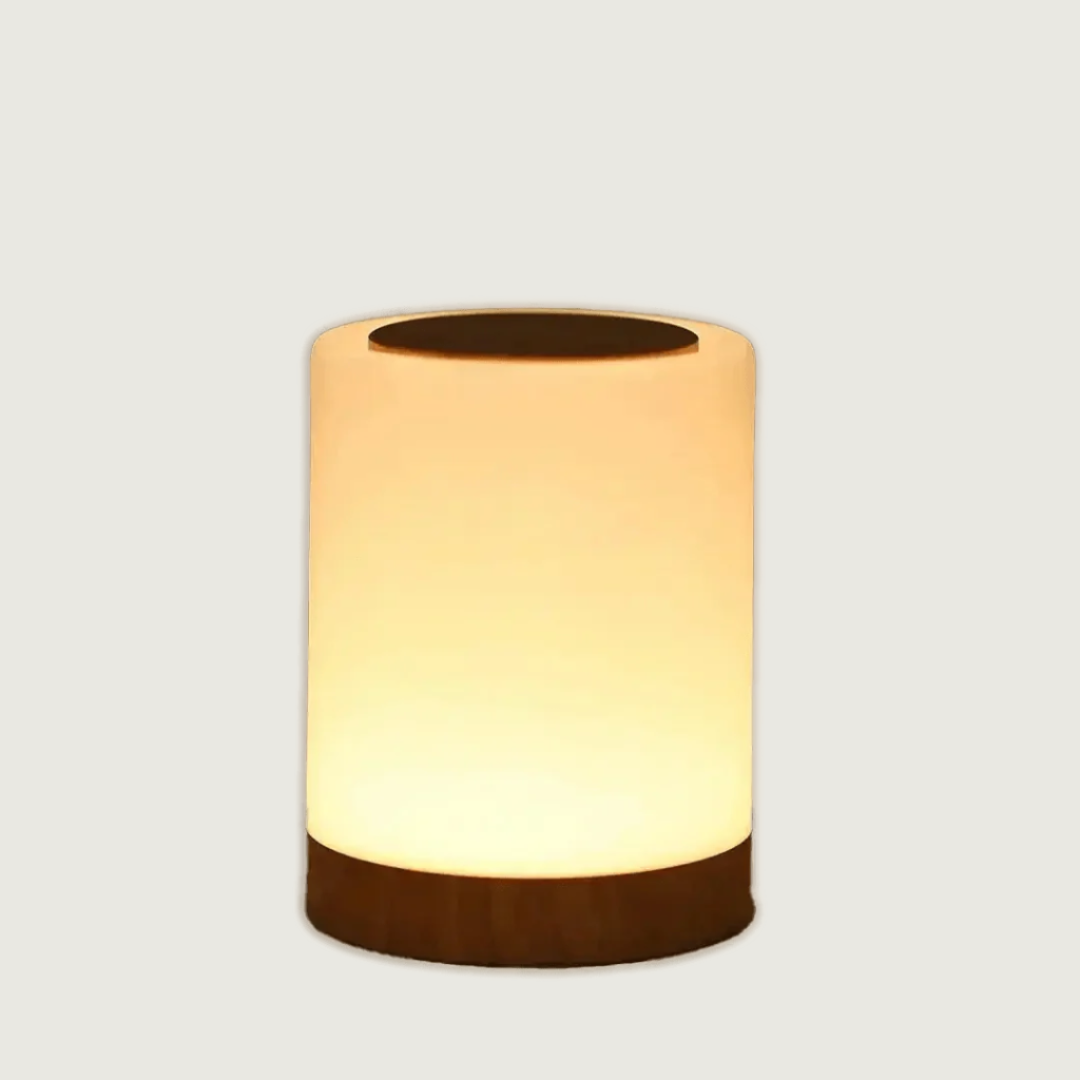 LumiToque - Lámpara LED Portátil con Control Táctil Multicolor Astroclaro
