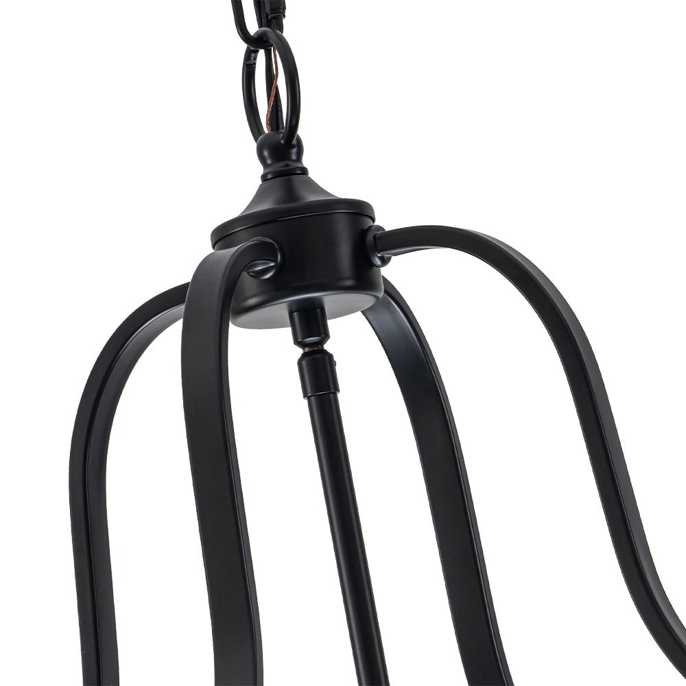 Lámpara colgante farol Fanalia sobre una isla de cocina – imagen 15