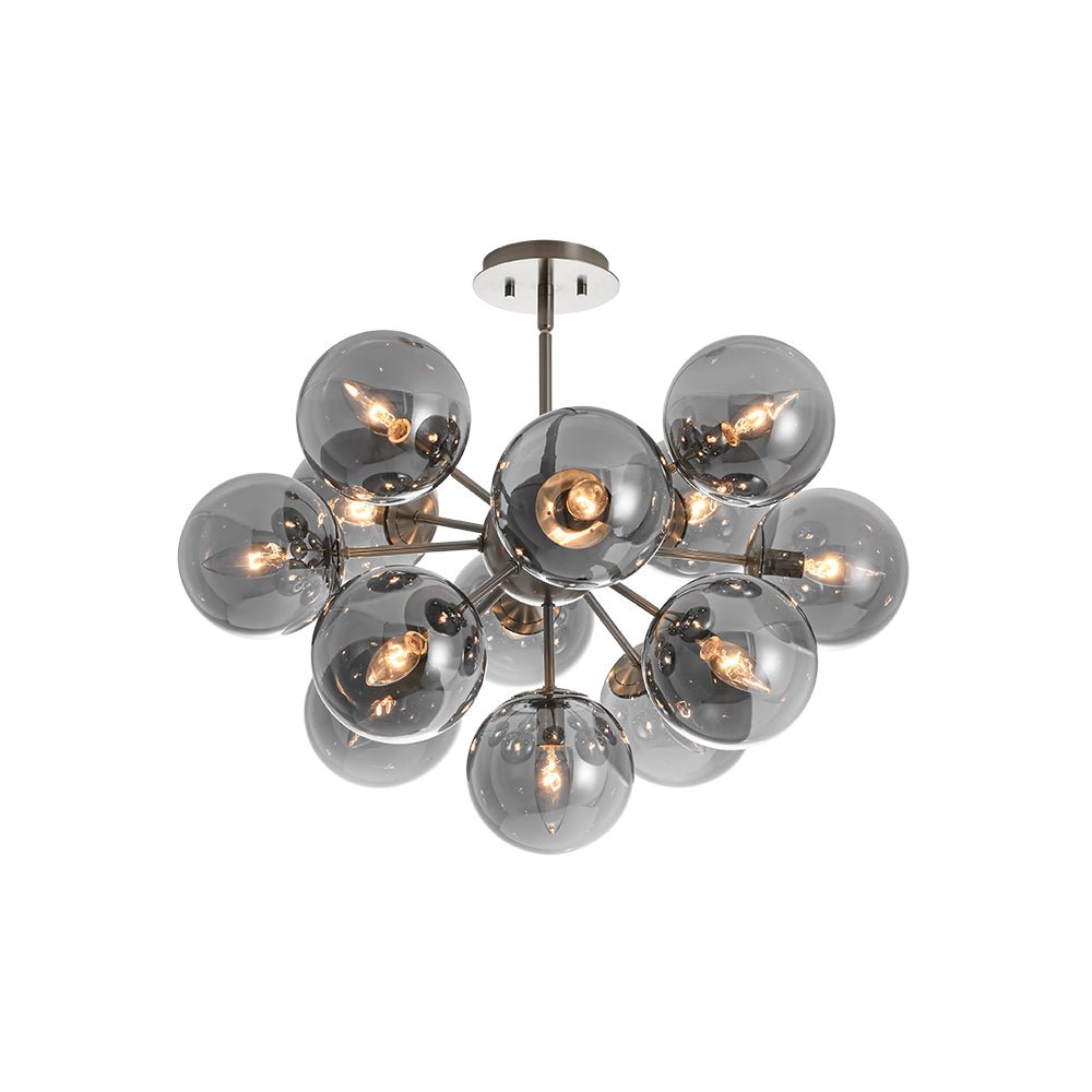 Lámpara de araña sputnik Humela en un comedor elegante – imagen 29