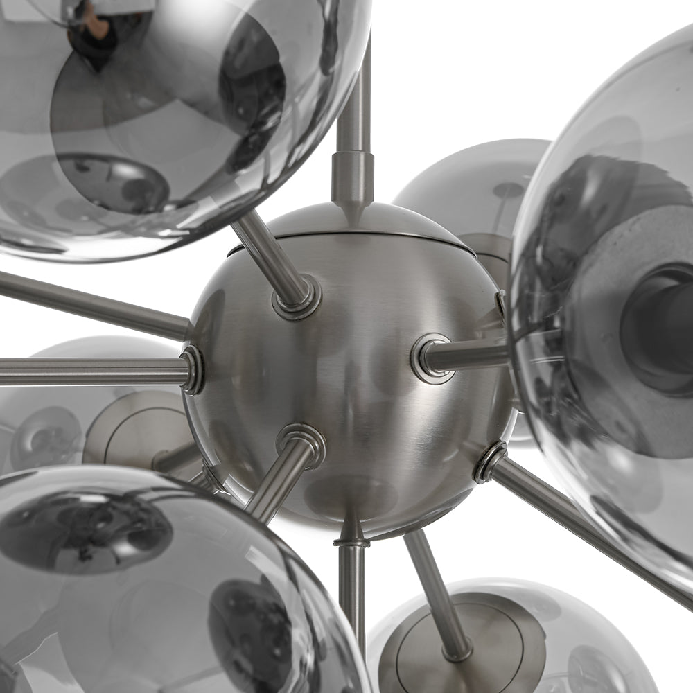 Lámpara de araña sputnik Humela en un comedor elegante – imagen 32