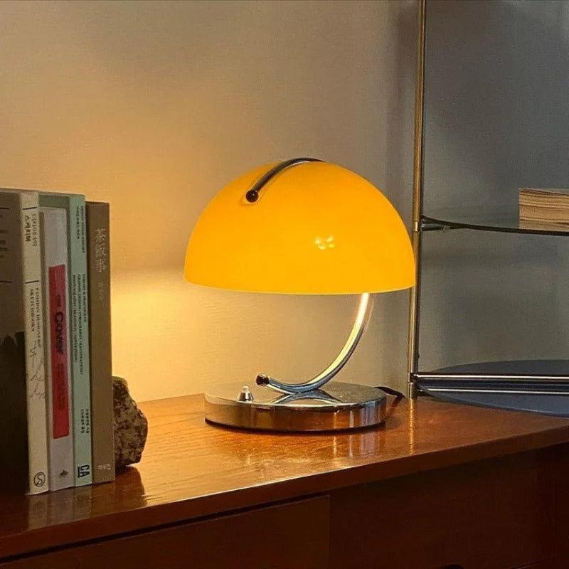 LuzNord - Lámpara de Mesa Estilo Escandinavo en Vidrio