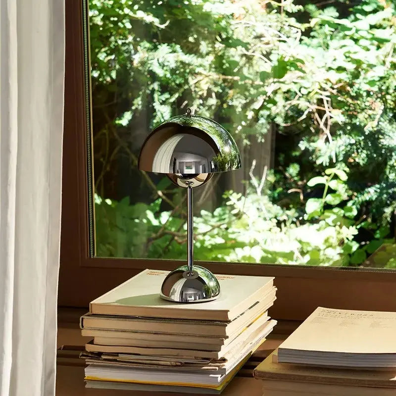 LumiSeta - Lámpara LED Hongo Portátil y Regulable