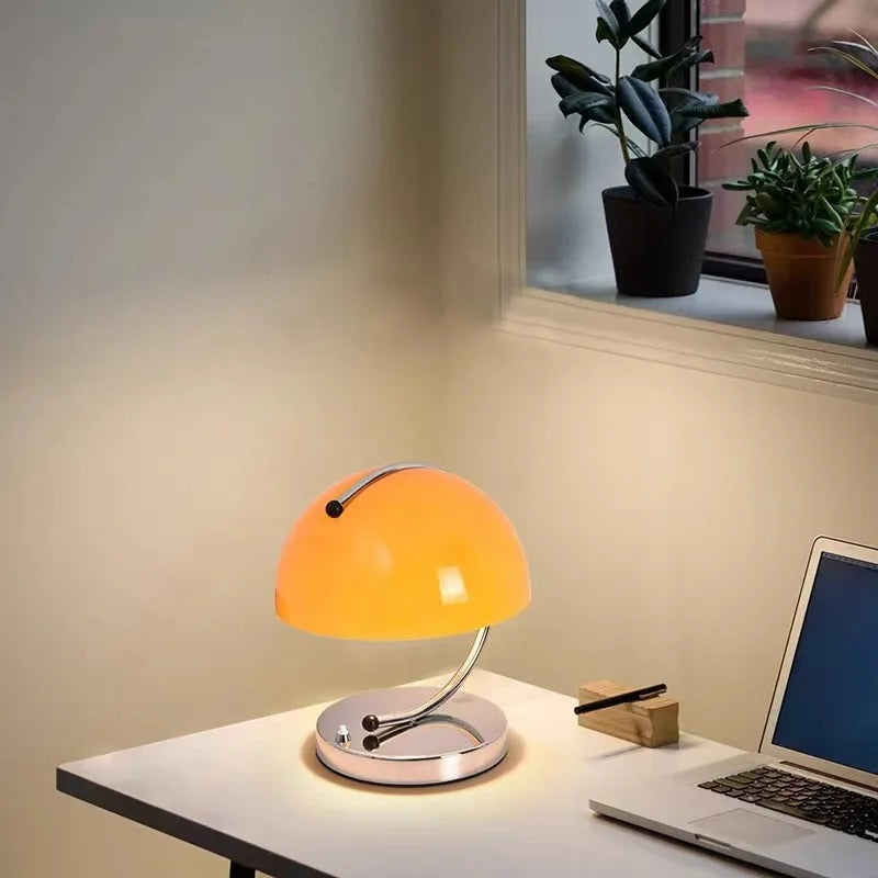 LuzNord - Lámpara de Mesa Estilo Escandinavo en Vidrio
