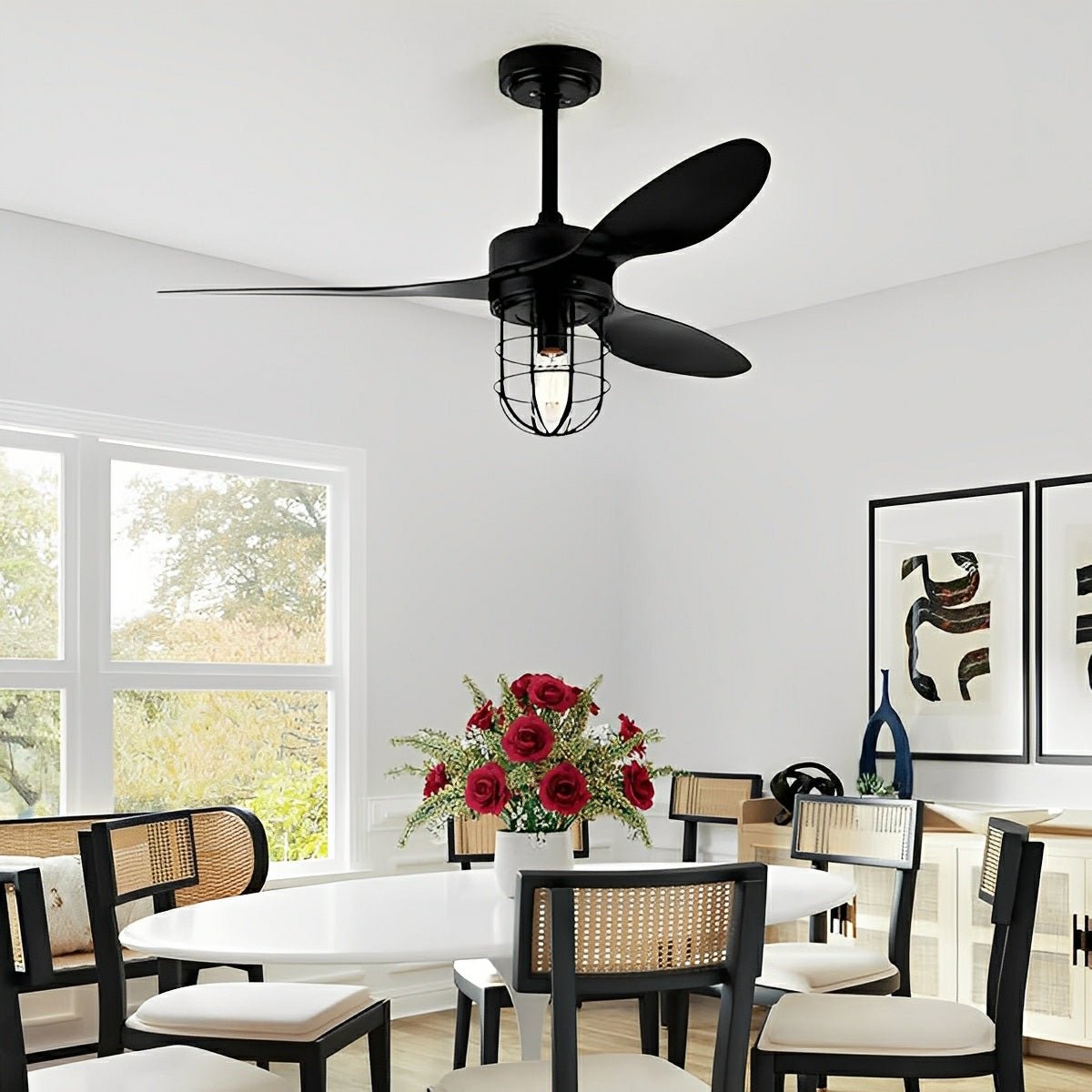 Ventilador de techo con luz Lantira – vista principal