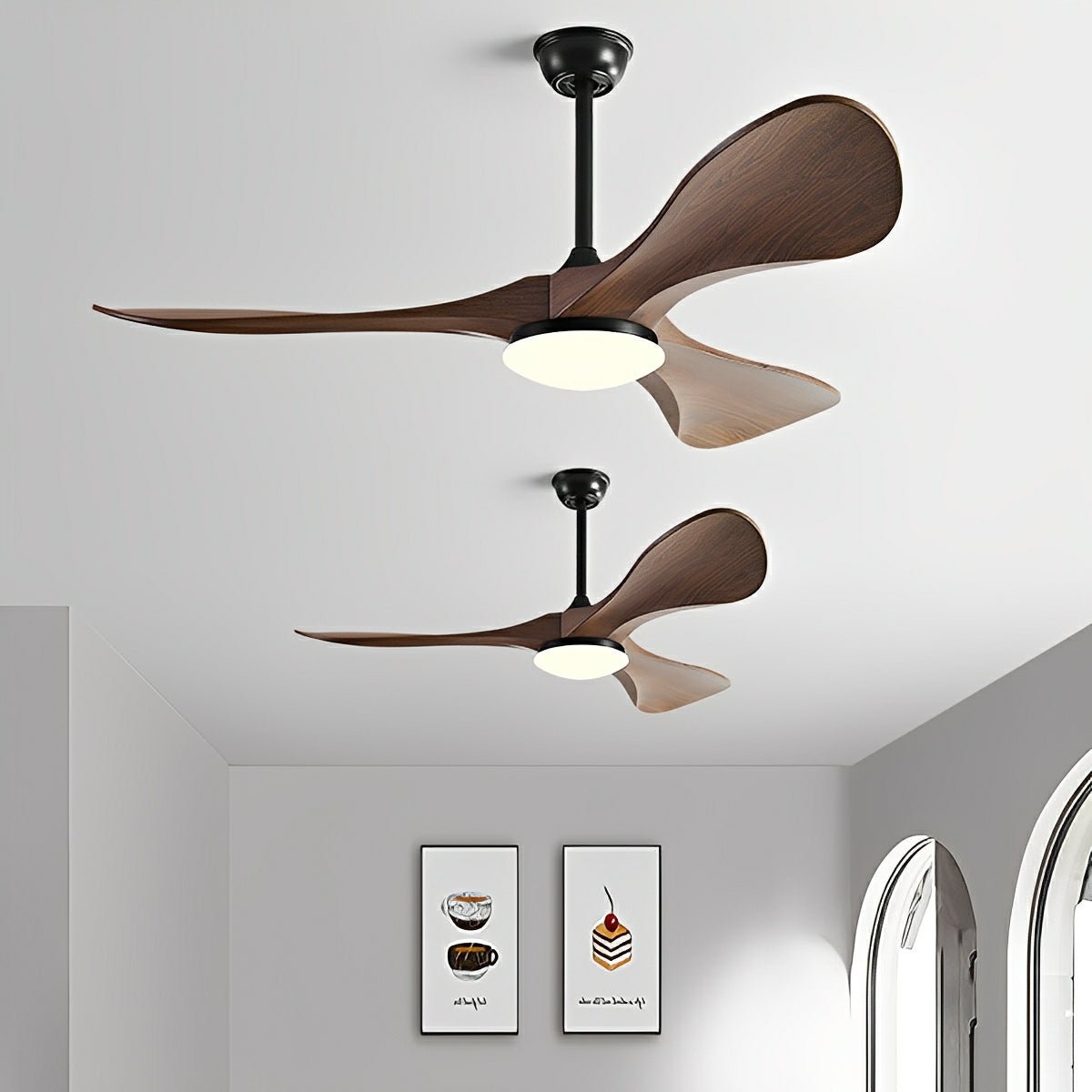 Ventilador de techo con luz Remanso – vista principal