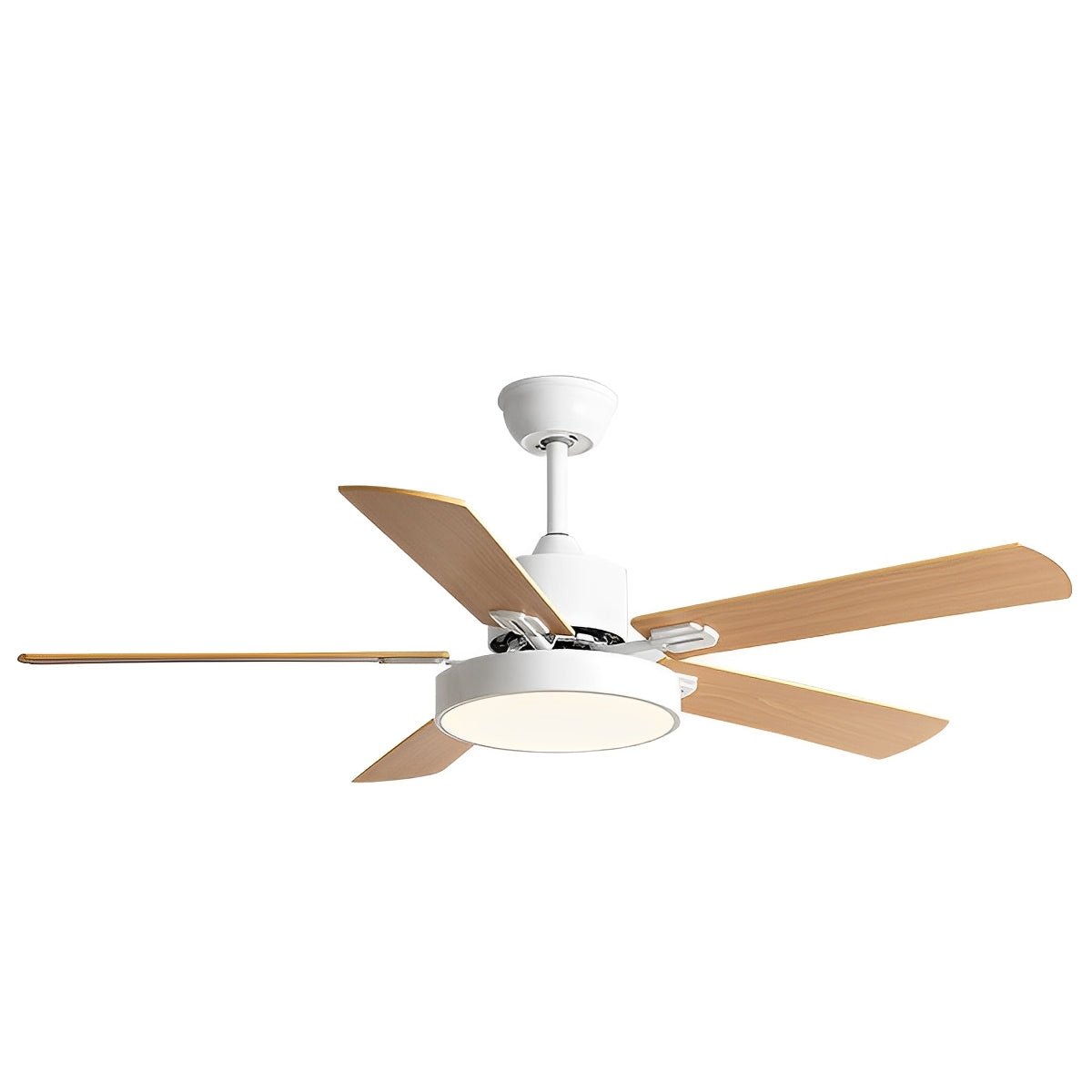 Ventilador de techo con luz Rosal en un salón moderno – imagen 14
