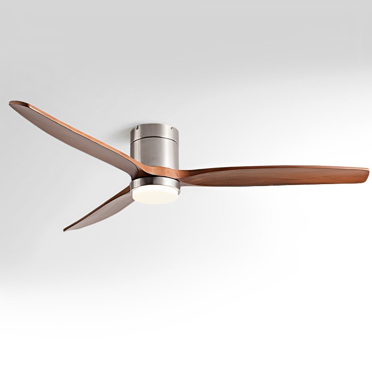 Ventilador de techo con luz Robledo en un salón nórdico – imagen 9